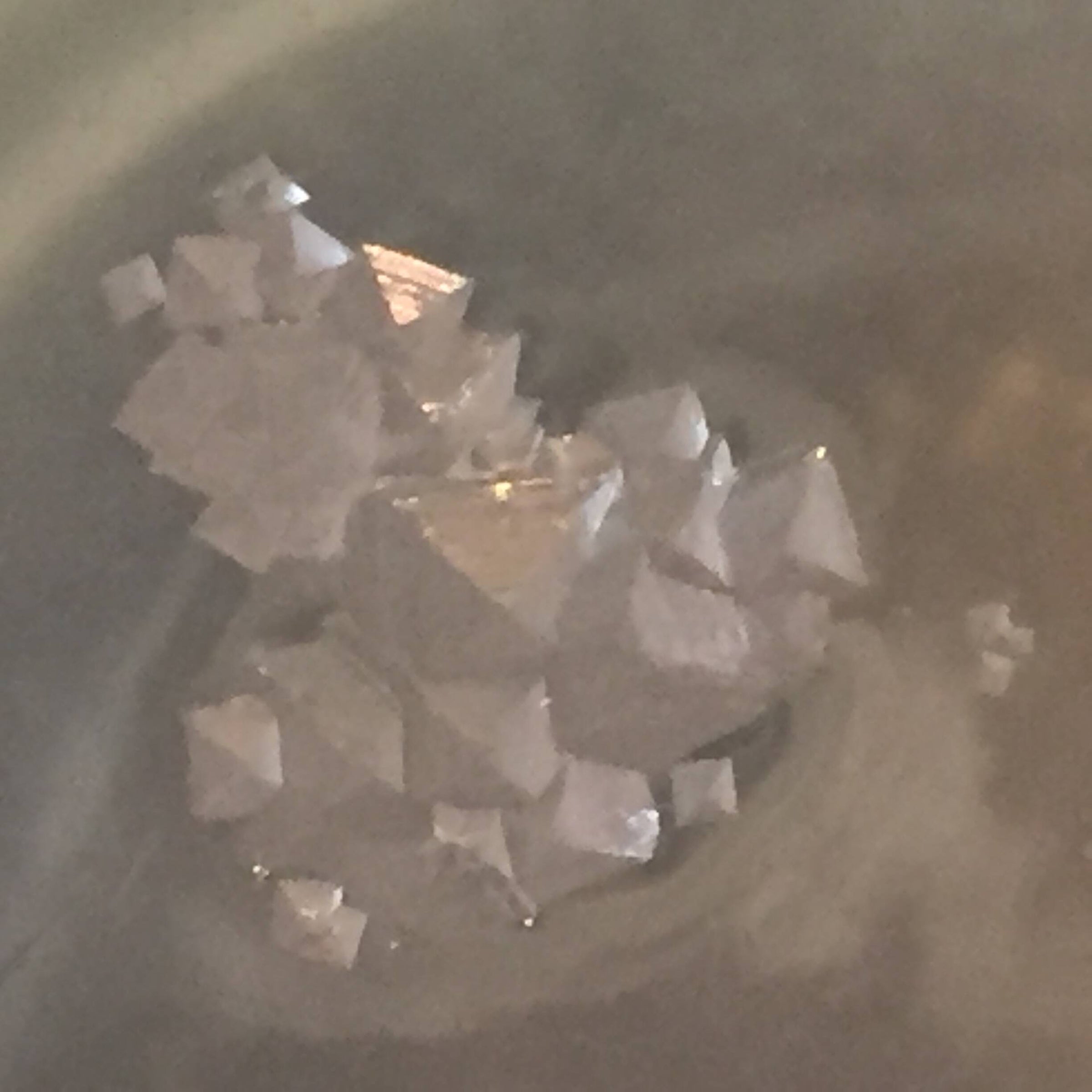 Close view of Tidal Salt crystals
